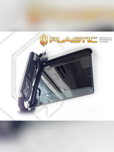 Ветровики дверей Classic полупрозрачный Dongfeng GX Series: DFH4180, DFH4271-HA7R-930 Седельный тягач 2023 - н.в.