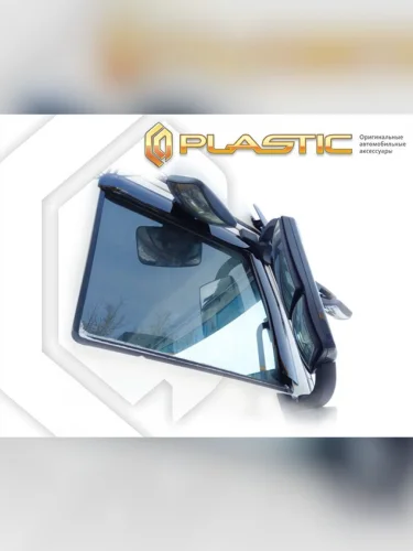 Ветровики дверей Classic полупрозрачный Dongfeng KX Series: DFH4186-H05R-930-A02J, A0CJ Cедельный тягач 2023 - н.в.