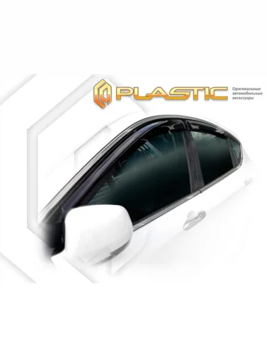 Ветровики дверей Classic полупрозрачный FAW Besturn Х80  2013-2018