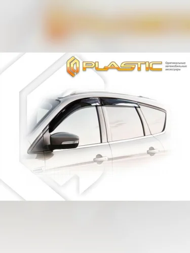 Ветровики дверей Classic полупрозрачный Ford Escape  2012–2016