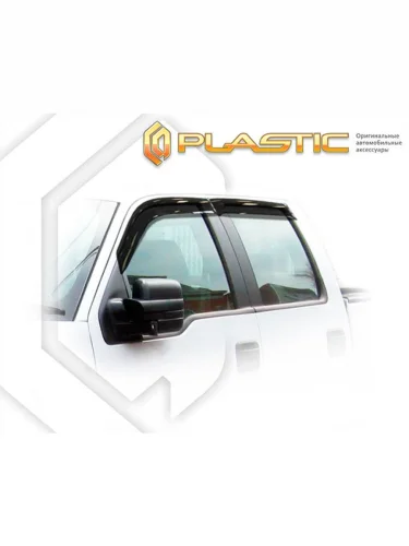 Ветровики дверей Classic полупрозрачный Ford F-150  2008–2011
