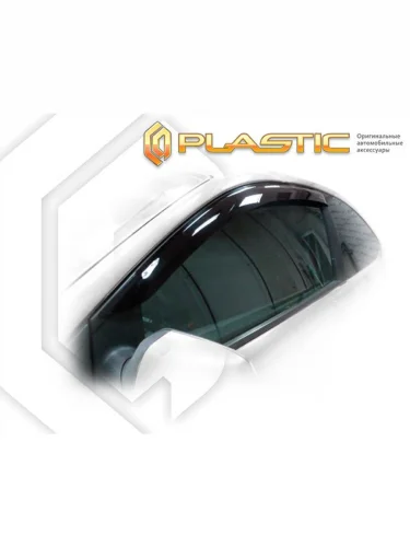 Ветровики дверей Classic полупрозрачный Ford Focus 2 хетчбек 3 Door 2008-2011