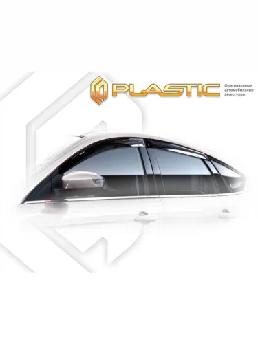 Ветровики дверей Classic полупрозрачный Ford Focus 3 хэтчбэк 2011–2015