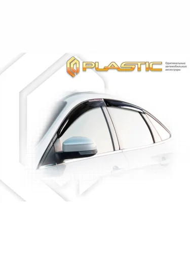 Ветровики дверей Classic полупрозрачный Ford Focus 3 седан 2011–2015