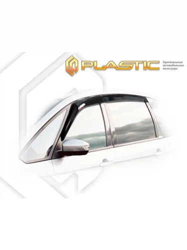 Ветровики дверей Classic полупрозрачный Ford Galaxy  2006-2010