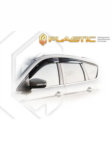 Ветровики дверей Classic полупрозрачный Ford Kuga  2012–2016