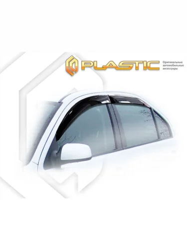 Ветровики дверей Classic полупрозрачный Ford Mondeo  2000-2007