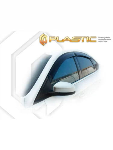 Ветровики дверей Classic полупрозрачный Ford Mondeo  2007-2009