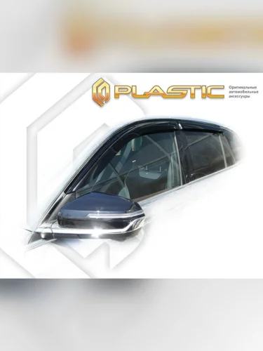 Ветровики дверей Classic полупрозрачный Geely Monjaro джип/suv 5 дв., I поколение 2022 - н. в.