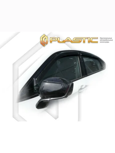 Ветровики дверей Classic полупрозрачный Geely Tugella I поколение, I поколение рестайлинг 2019 - н.в.