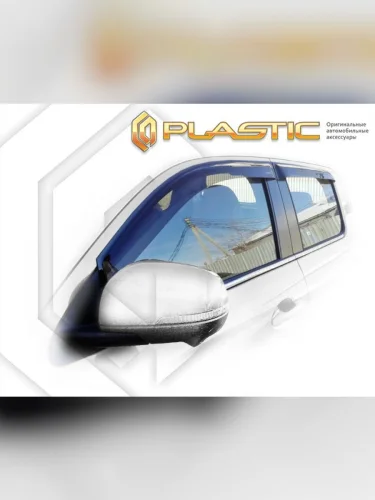 Ветровики дверей Classic полупрозрачный Great Wall Poer  2021–н.в. 