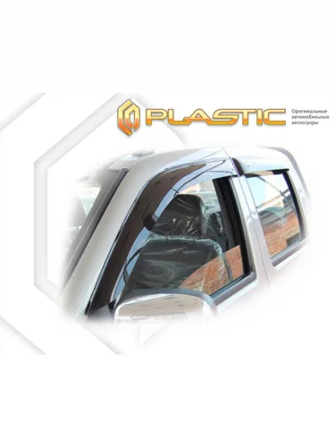 Ветровики дверей Classic полупрозрачный Great Wall Wingle 5 2012–н.в.