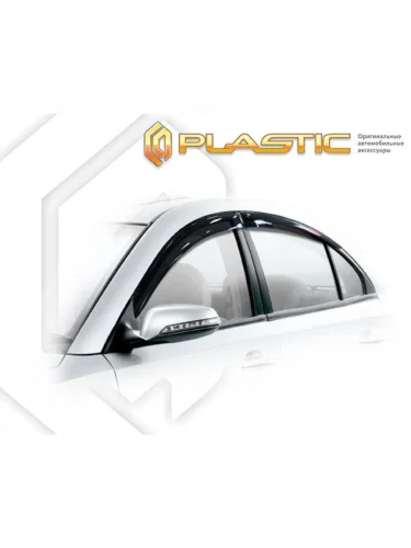 Ветровики дверей Classic полупрозрачный Haima 3 2011-2013