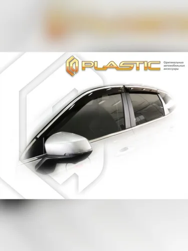 Ветровики дверей Classic полупрозрачный Haval Jolion джип/suv 5 дв., I поколение 2020–н.в.