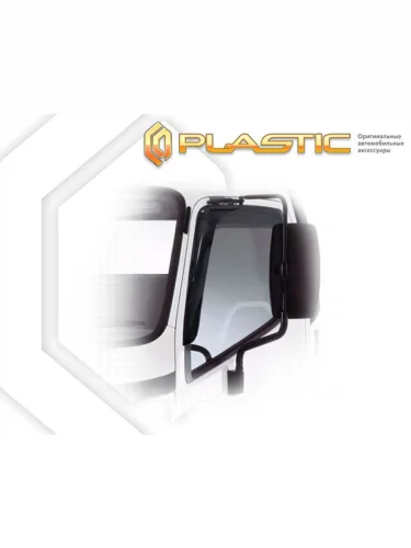 Ветровики дверей Classic полупрозрачный Hino 300 Euro 3 2007–2011