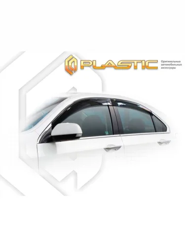 Ветровики дверей Classic полупрозрачный Honda Accord  2008-2012