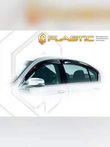 Ветровики дверей Classic полупрозрачный Honda Accord IX поколение, седан 2013 – н.в.