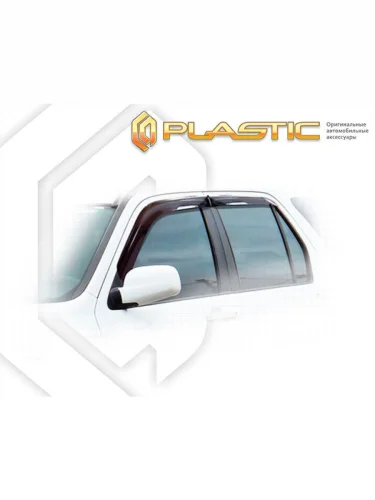 Ветровики дверей Classic полупрозрачный Honda CR-V  2001-2006