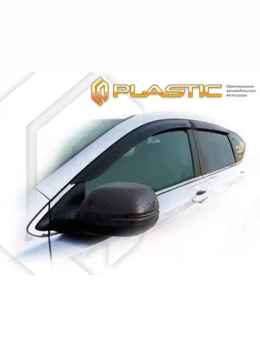 Ветровики дверей Classic полупрозрачный Honda CR-V  2016–н.в.