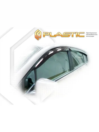 Ветровики дверей Classic полупрозрачный Honda Insight  2009-2011