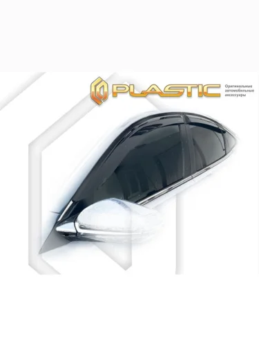 Ветровики дверей Classic полупрозрачный Honda Insight III поколение, седан 2018 - 2022