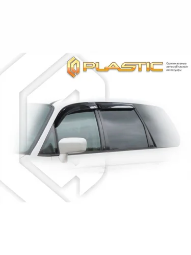 Ветровики дверей Classic полупрозрачный Honda Odyssey  1999-2003