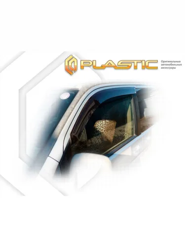 Ветровики дверей Classic полупрозрачный Honda Stepwgn  2002-2003