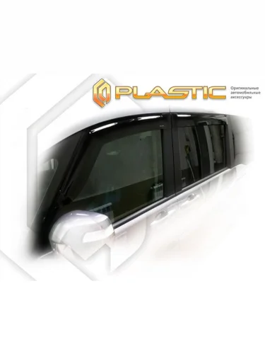 Ветровики дверей Classic полупрозрачный Honda Stepwgn  2015-2017