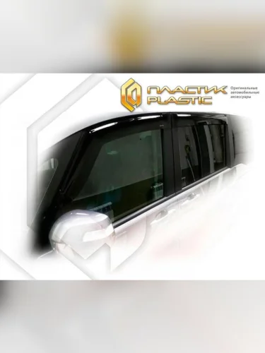 Ветровики дверей Classic полупрозрачный Honda Stepwgn Spada V поколение, I рестайлинг, минивэн, рынок Японии 2017 - 2021