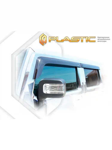 Ветровики дверей Classic полупрозрачный Hummer H2  2002–2009