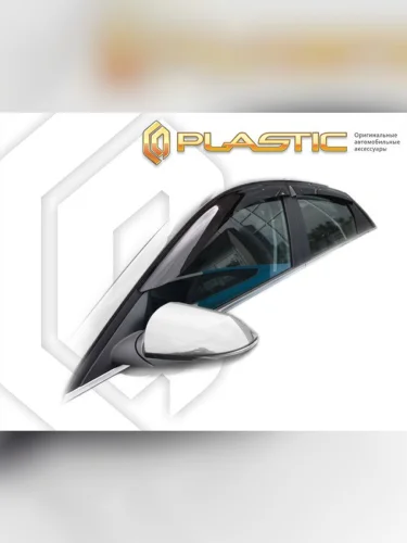 Ветровики дверей Classic полупрозрачный Hyundai Elantra  2020-н.в.