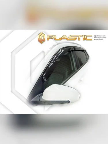 Ветровики дверей Classic полупрозрачный Hyundai Kona I поколение   2017 - 2021