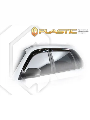 Ветровики дверей Classic полупрозрачный Hyundai Tucson  2005-2009