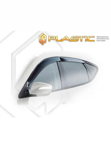 Ветровики дверей Classic полупрозрачный Hyundai Tucson  2010-2015