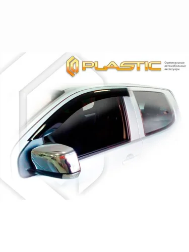 Ветровики дверей Classic полупрозрачный Isuzu D-max Extended Cab 2017-2021