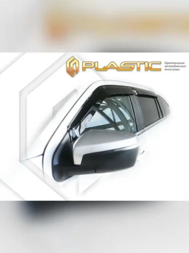 Ветровики дверей Classic полупрозрачный Isuzu MU-X suv 5 дв., III поколение  09.2021-н.в.