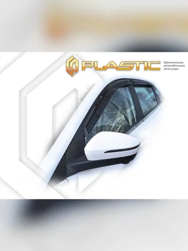 Ветровики дверей Classic полупрозрачный JAC JS6 I поколение, джип/suv 5 дв., рынок РФ 2022 - н. в.