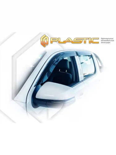 Ветровики дверей Classic полупрозрачный JAC T6  2018-н.в.