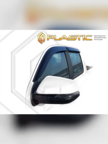 Ветровики дверей Classic полупрозрачный JAC T8 I поколение, пикап, рынок России 2023 - н.в.