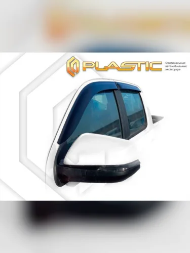 Ветровики дверей Classic полупрозрачный JAC T8 Pro I поколение, пикап, для рынка России  2020 - н. в.