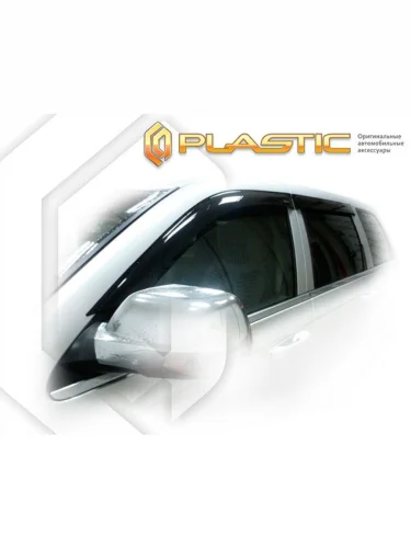 Ветровики дверей Classic полупрозрачный Jeep Grand Cherokee  2005-2010