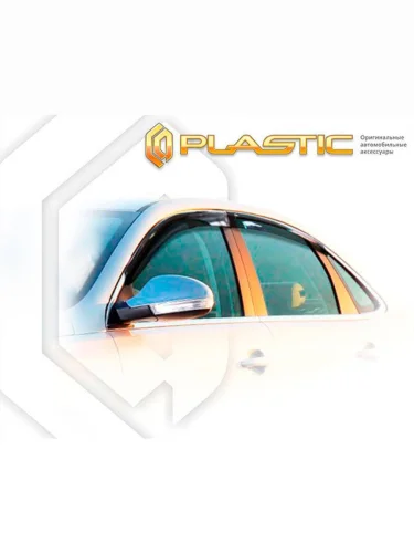 Ветровики дверей Classic полупрозрачный Kaiyi E5 I поколение, седан 2021 - н.в.