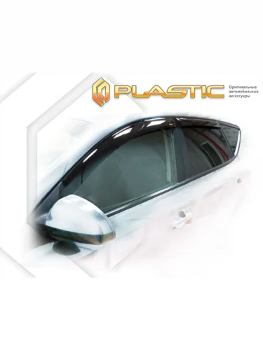 Ветровики дверей Classic полупрозрачный Kia Ceed  2007–2010