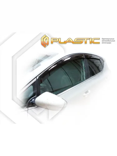 Ветровики дверей Classic полупрозрачный Kia Ceed  2012–2016