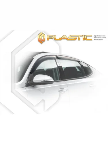 Ветровики дверей Classic полупрозрачный Kia Optima  2016–2020