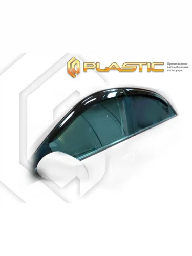 Ветровики дверей Classic полупрозрачный Kia Rio хетчбэк 2005-2011