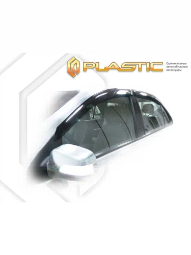 Ветровики дверей Classic полупрозрачный Kia Sorento I поколение, I поколение рест., джип/suv 5 дв. 2002–2010