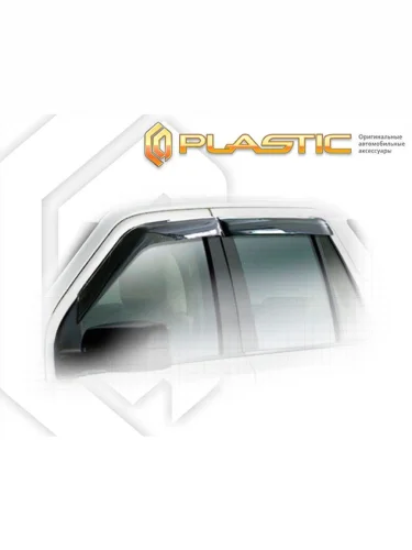 Ветровики дверей Classic полупрозрачный Land Rover Freelander II 2006–2012