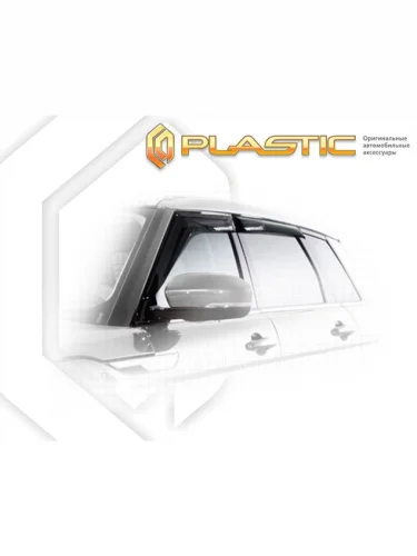 Ветровики дверей Classic полупрозрачный Land Rover Range Rover Evoque 5 Door 2011-2018