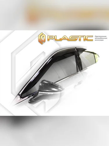 Ветровики дверей Classic полупрозрачный Lexus ES VII поколение, седан 2018 - 2021